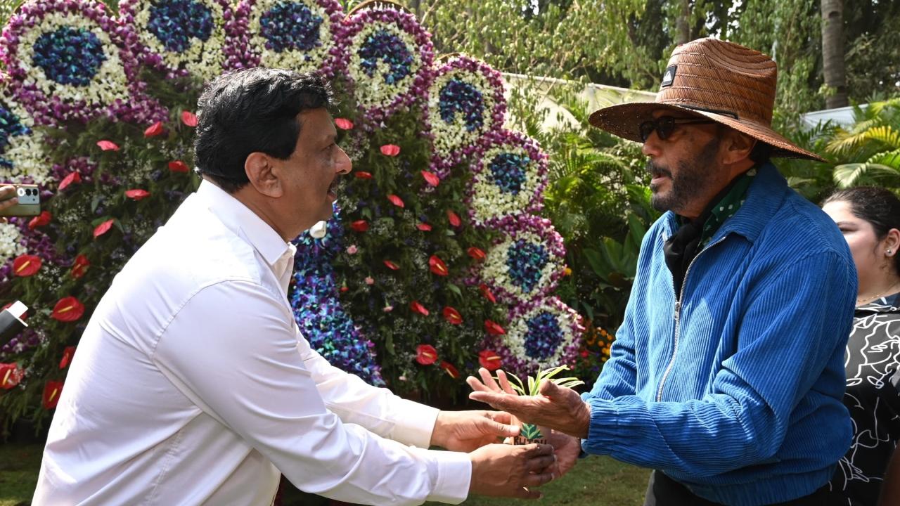 BMC Commissioner and Administrator Bhushan Gagrani inaugurated the three-day Mumbai Flower Festival on Friday